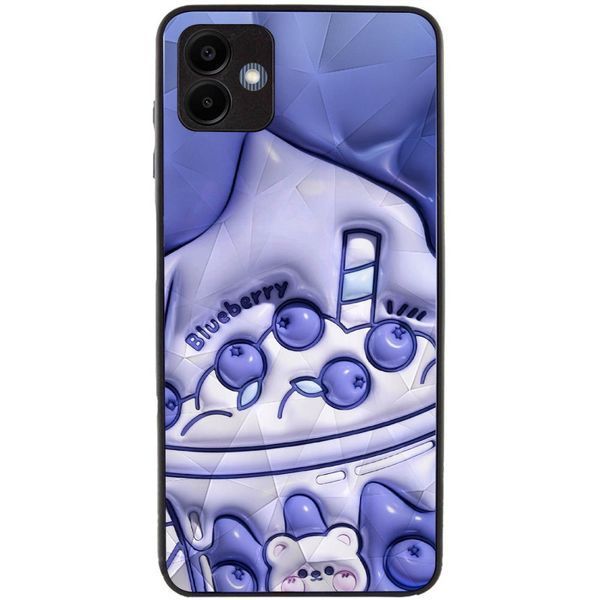 Чехол TPU+PC Prisma Fluffie для Samsung Galaxy A06 Blueberry 777-04243 фото
