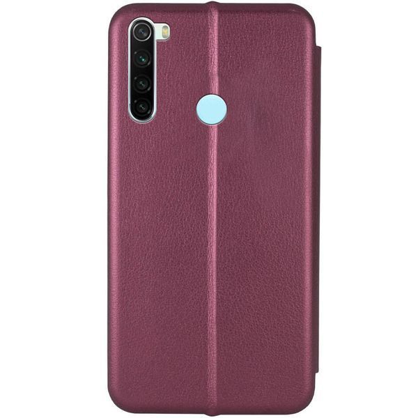 Кожаный чехол-книжка Classy для Xiaomi Redmi Note 8T Maroon 777-06024 фото