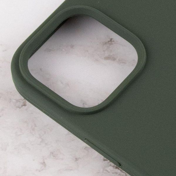 Чехол Silicone Case Full Protective для Apple iPhone 14 Plus (6.7") Cyprus Green 555-04031 фото
