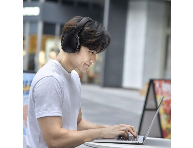 Бездротові навушники Baseus Encok Wireless headphone D02 Pro Black (2022 Edition) 656-02062 фото