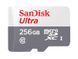 Карта памяти microSDXC (UHS-1) SanDisk Ultra 256Gb class 10 A1 (100Mb/s) SDSQUNR-256G-GN3MN фото 1