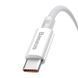 Кабель Baseus Superior Series Fast Charging Data Cable USB to Type-C 100W 1m Moon White P10320102214-01 фото 5