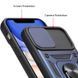 Ударопрочный чехол Camshield Serge Ring для Apple iPhone XS Max (6.5") Blue 208-05561 фото 3