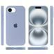 Чехол Silicone Case Full Protective для Apple iPhone 16e\17e (6.1") Lilac Blue 555-04081 фото 3