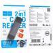Кардридер HOCO HB45 Spirit 2-in-1 USB/Type-C 3.0 card reader Metal gray 6942007620529 фото 8