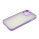 Силиконовый чехол с закрытой камерой Avenger Totu для iPhone 11 Pro Max Purple