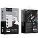 Автомобильное зарядное устройство HOCO Z13 LCD one-pull-three car charger Silver 6957531050896 фото 2
