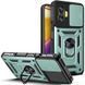 Ударопрочный чехол Camshield Serge Ring для Xiaomi Poco F4 GT Green 777-04532 фото 1