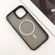 TPU+PC чехол Blueo Skin Friendly Frosted with MagSafe для Apple iPhone 14 / 13 (6.1") Black 777-07909 фото 5