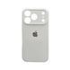 Силиконовый чехол с закрытой камерой для iPhone 17 Pro Max White 666-04299 фото 1