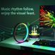 Настольная LED лампа RGB Intelligent circular atmosphere light Bluetooth USB with app Black 656-03690 фото 3