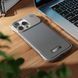 Накладка Leather Aromatherapy Metal Magnetic для iPhone 15 Pro Grey 207-00408 фото 1