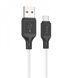 Кабель HOCO X90 Cool silicone charging data cable for Micro White 6931474788436 фото 1