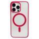 Силіконовий чохол Clear Color Case with MagSafe для iPhone 11 Pro Max Червоний 214-00402 фото