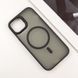 TPU+PC чехол Blueo Skin Friendly Frosted with MagSafe для Apple iPhone 14 / 13 (6.1") Black 777-07909 фото 4