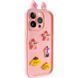 Чохол TPU Toys Case with Ears для Apple iPhone 12 Pro (6.1") Light Pink 208-05392 фото 1