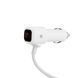 Автомобильное зарядное устройство HOCO Z13 LCD one-pull-three car charger Silver 6957531050896 фото 4