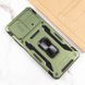 Ударостійкий чохол Camshield Army Ring для Xiaomi Poco F5 / Note 12 Turbo Army Green 777-05065 фото 6