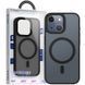 TPU+PC чехол Blueo Skin Friendly Frosted with MagSafe для Apple iPhone 14 / 13 (6.1") Black 777-07909 фото 2