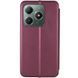 Кожаный чехол-книжка Classy для Realme C63 4G Maroon 777-05415 фото 3