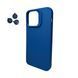Чехол Silky Cam Protect для iPhone 15 Pro Max Blue 666-02401 фото 1