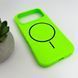 Чохол для смартфона Silicone Case Magnetic для Apple iPhone 17 Pro Shiny Green 666-04145 фото 4