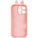 Чохол TPU Toys Case with Ears для Apple iPhone 12 Pro (6.1") Light Pink 208-05392 фото 3