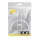Кабель Baseus Superior Series Fast Charging Data Cable USB to Type-C 100W 1m Moon White P10320102214-01 фото 2