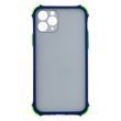 Силиконовый чехол TOTU Armor Dark with Frame для iPhone 11 Pro Синий 208-00964 фото