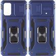 Ударопрочный чехол Camshield Army Ring для Xiaomi Poco F5 / Note 12 Turbo Navy Blue 777-05066 фото