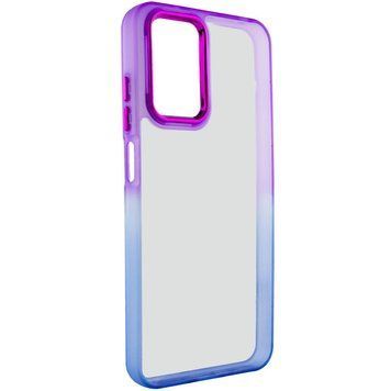 Чехол TPU+PC Fresh sip series для Realme C67 4G Синий / Фиолетовый 777-06582 фото