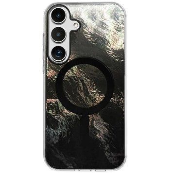 Чехол TPU Shiny Mountain (MagFit) для Samsung Galaxy S26 Black 777-09172 фото