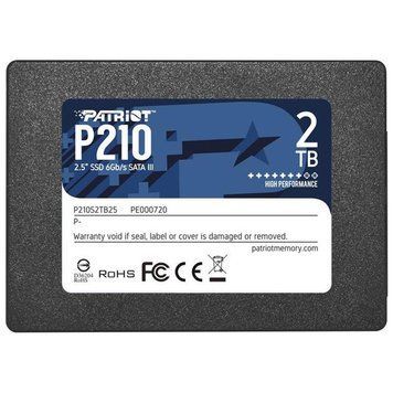 Накопитель SSD Patriot P210 2TB 2.5" 7mm SATAIII 3D QLC P210S2TB25 фото