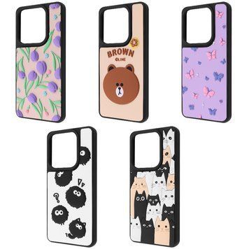Чехол Wave Doodle Case для Xiaomi Redmi Note 14 5G Peach 777-03819 фото