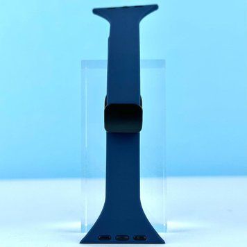 Силіконовий ремінець Thin Soft Narrow Magnetic Clasp для Apple Watch 38/40/41mm Midnight Blue 212-02844 фото