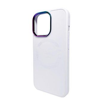 Чохол AG Glass Sapphire MagSafe для iPhone 15 White 666-02999 фото