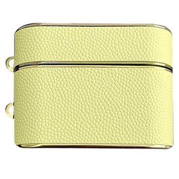 Кожаный футляр Suitcase для наушников AirPods 3 Khaki 203-00352 фото
