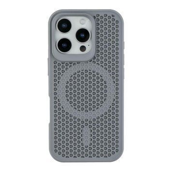 Чохол TPU+PC AeroCool with MagSafe для iPhone 16 Pro Grey 757-00597 фото