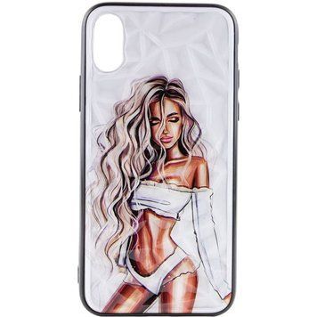 TPU+PC чохол Prisma Ladies для Apple iPhone XR (6.1") White 208-06059 фото