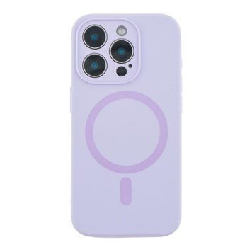 Чохол Glow Silicone Case Full Camera with Magsafe для iPhone 12 Pro Max Light purple 214-03982 фото