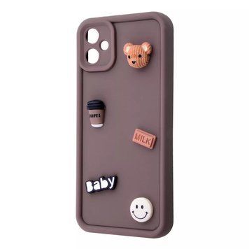 Чехол Pretty Things Case для Samsung Galaxy A06 Brown/Bear 777-02113 фото