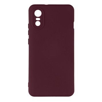 Чехол Silicone Cover Full Camera для ZTE A31 Maroon 777-02800 фото