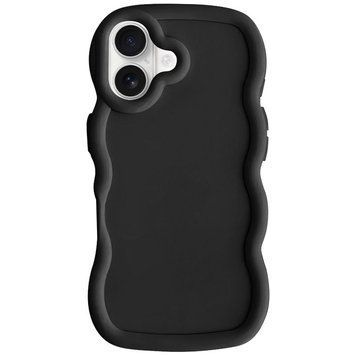 Чехол TPU Ripple для Apple iPhone 16 Plus (6.7") Black 555-01020 фото