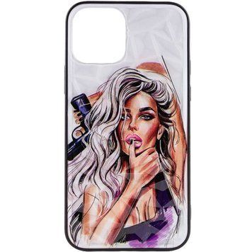 TPU+PC чехол Prisma Ladies для Apple iPhone 13 Pro (6.1") Purple 208-06008 фото