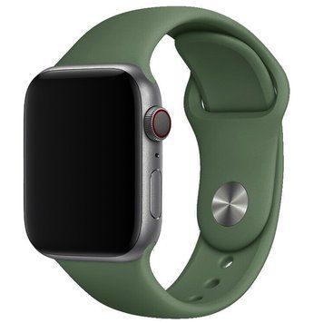 Силіконовий ремінець для Apple Watch 38/40/41/42mm(ser.10) Army green 212-01156 фото