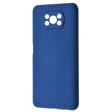 Чехол WAVE Colorful Case (TPU) для Xiaomi Poco X3/Poco X3 Pro Blue 656-06397 фото
