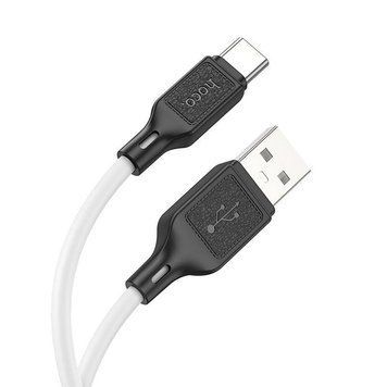 Кабель HOCO X90 Cool silicone charging data cable for Type-C White 6931474788450 фото
