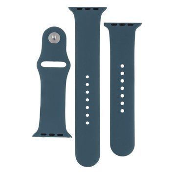 Ремешок для Apple Watch Band Silicone Two-Piece 42/44/45/49mm Granny Grey 212-02194 фото