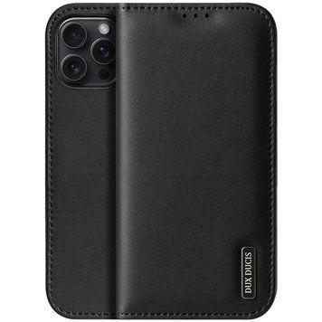 Чехол-книжка Dux Ducis Hivo для iPhone 16 Pro (6.3") Black 555-00585 фото