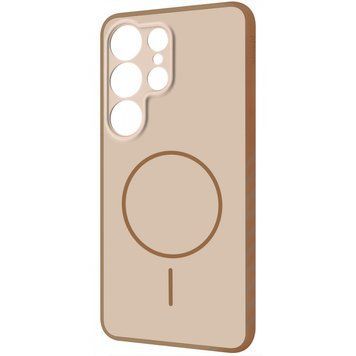 Чохол Proove Softline Case with Magnetic Ring Samsung Galaxy S25 Ultra Beige PCLCSGSU2581 фото